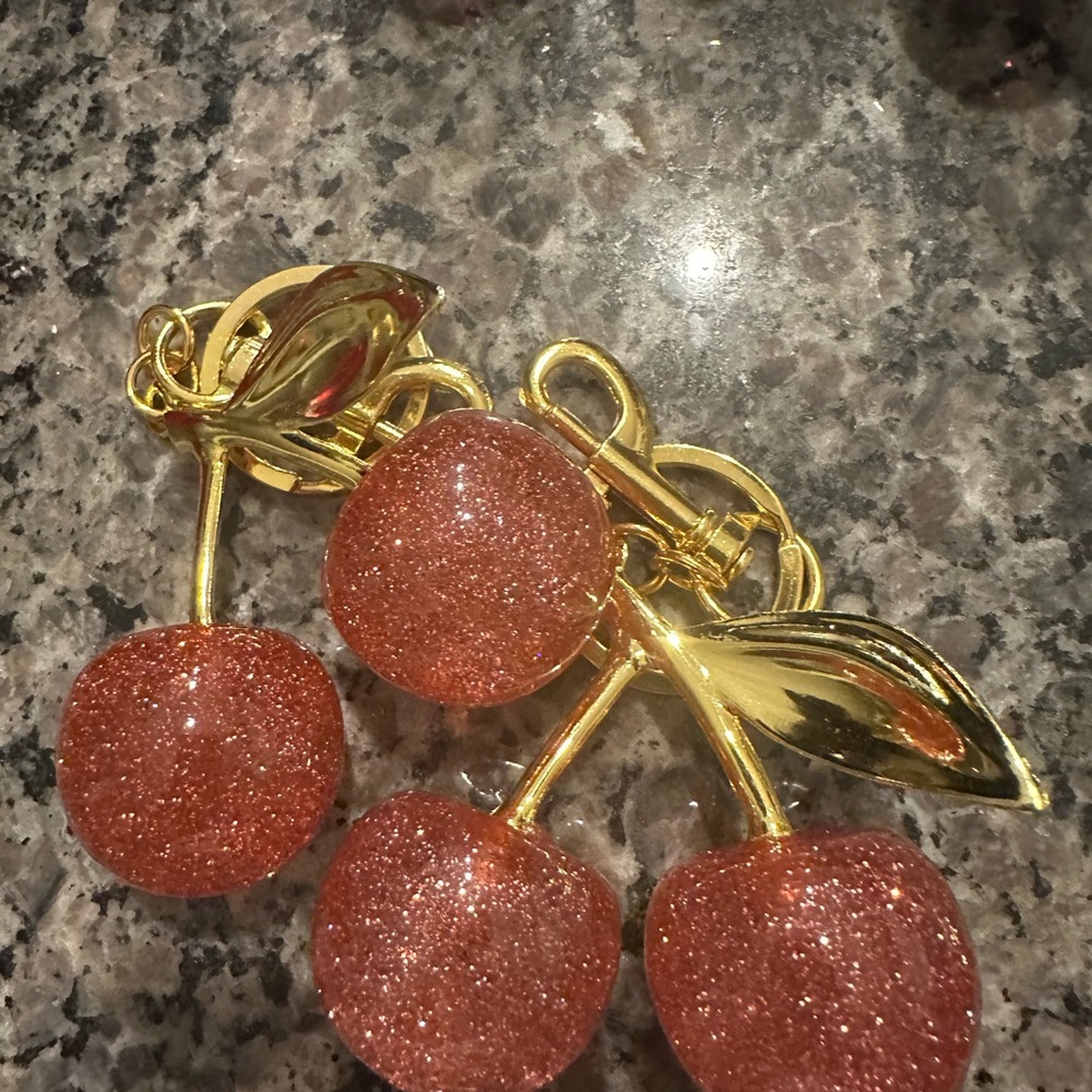 Cherry Dangle Keychain/Bagcharm - Picture 7 of 16
